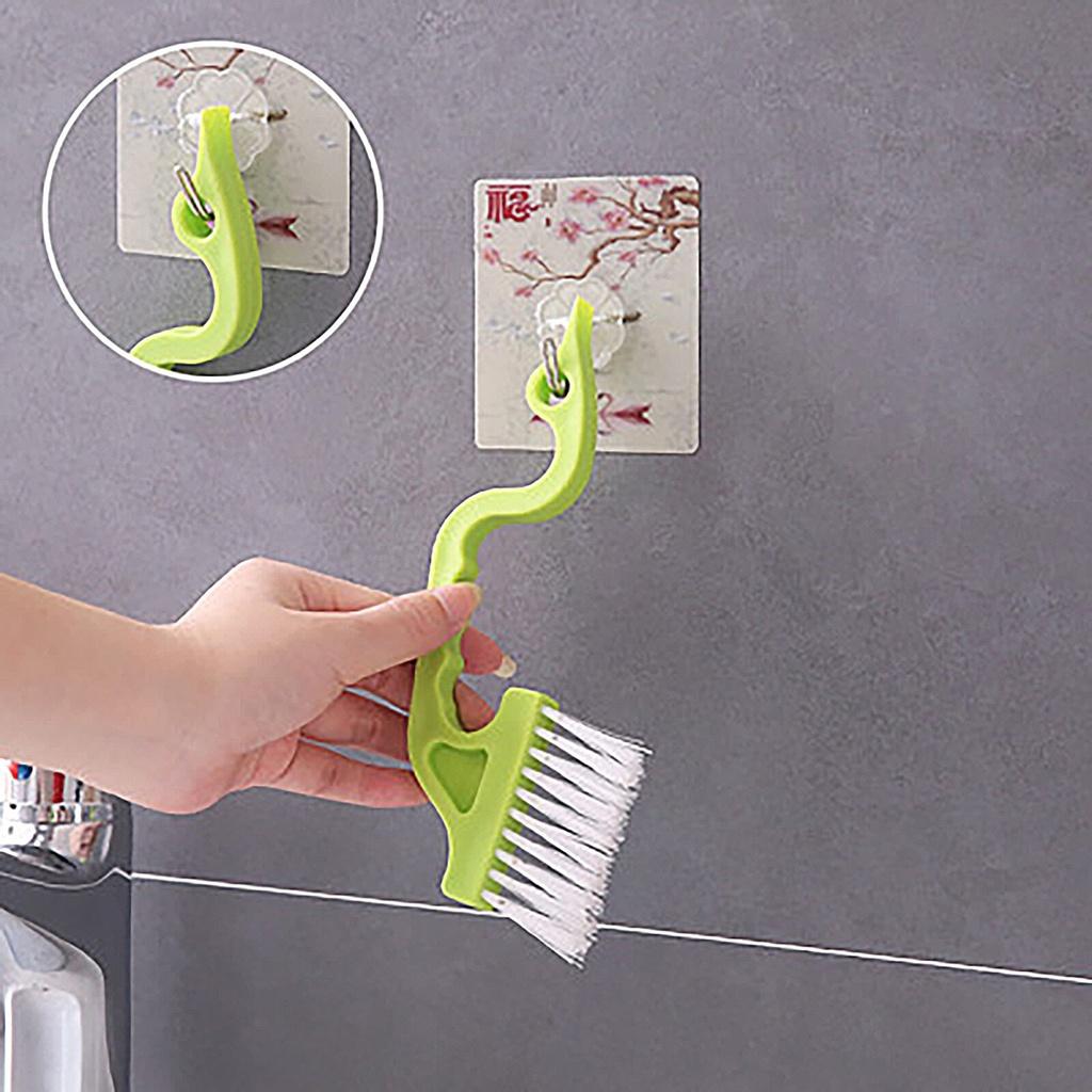 8 Pcs Creative Hand-Held Cleaning Brush Multipurpose Groove Door Window Gap Brush Keyboard Kitchen Cleaning Brush Cleaning Tools