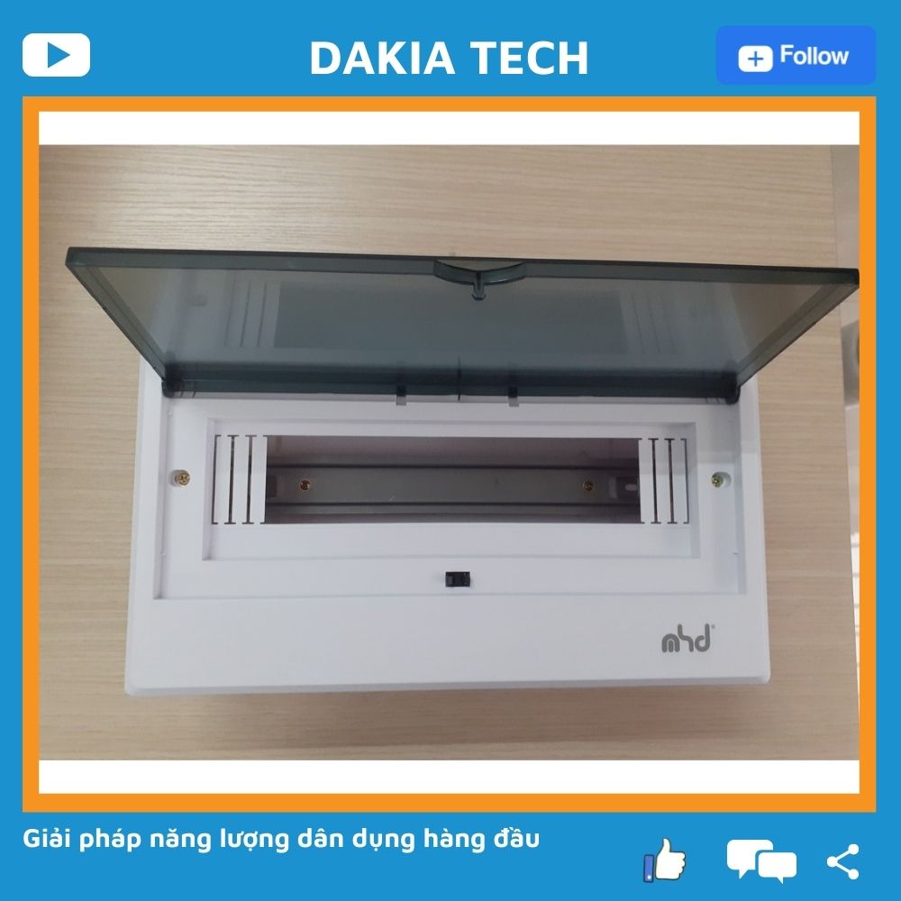 Tủ điện 11-14 Module nhựa ABS âm tường