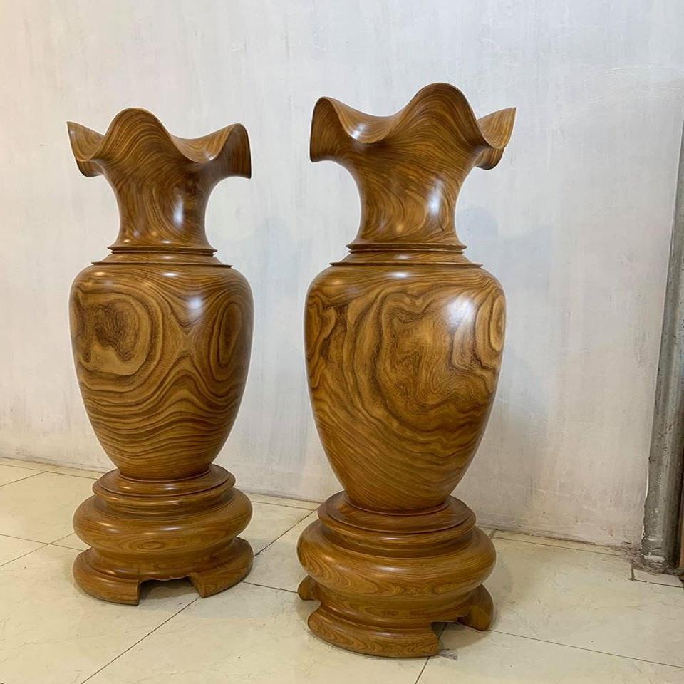 Lục Bình Nguyên Khối Gỗ Cẩm Vàng