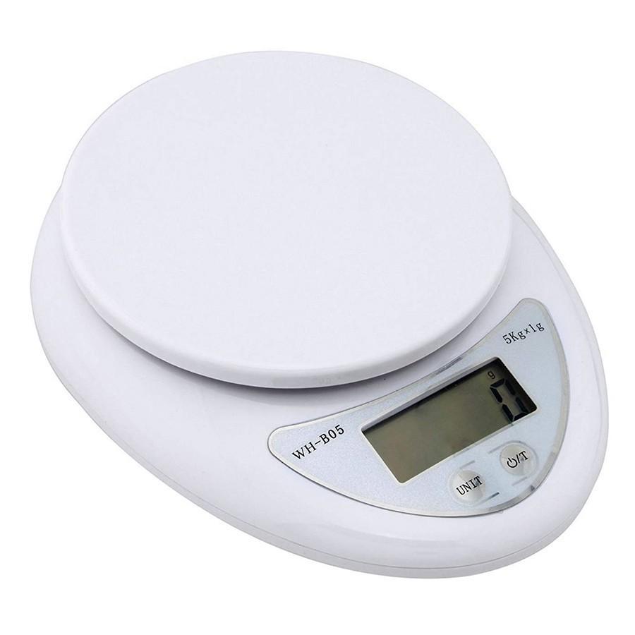 Cân Tiểu Ly 5 Kg Electronic Kitchen Scale – cân thực phẩm gia vị nhà bếp tiện dụng