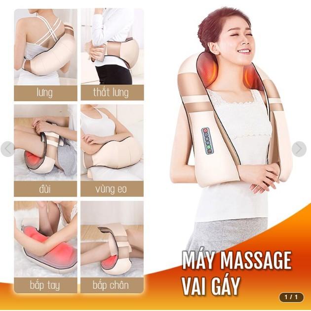 Vòng cổ massage vai gáy cổ đa năng nhiều chế độ - AsiaMart