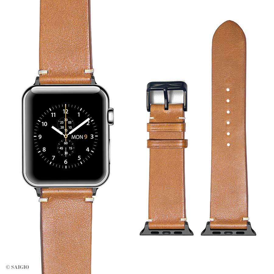 Dây Đeo Apple Watch 49mm 45mm 44mm 42mm, Chất Liệu Da Bò Cao Cấp, Phong Cách Vintage Hoài Cổ, Tương Thích Các Phiên Bản Series Ultra2/Ultra/SE2/SE/9/8/7/6/5/4/3/2/1