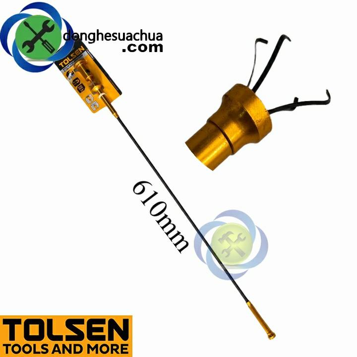 Cần gắp ốc Tolsen 66020 dài 610mm có đèn pin