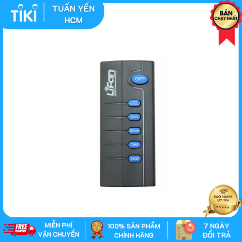 Remote điều khiển từ xa quạt Lifan - Màu đen