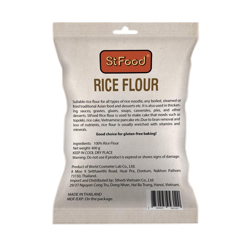 BỘT GẠO TẺ STFOOD 400 G (STFOOD RICE FLOUR 400 G)