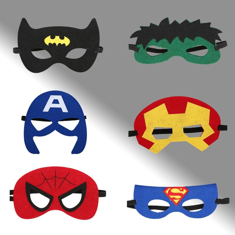 Đồ chơi hóa trang KHIÊN-KjẾM-MẶT NẠ nhân vật Biệt đội siêu anh hùng đội áo choàng,mặt nạ,gang tay Spiderman,Người nhện c