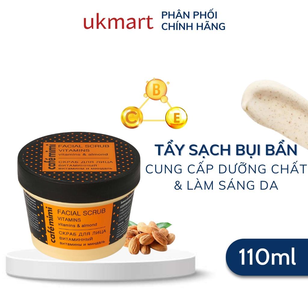 Tẩy Tế Bào Chết Da Mặt CAFÉ MIMI Vitamins 110ml