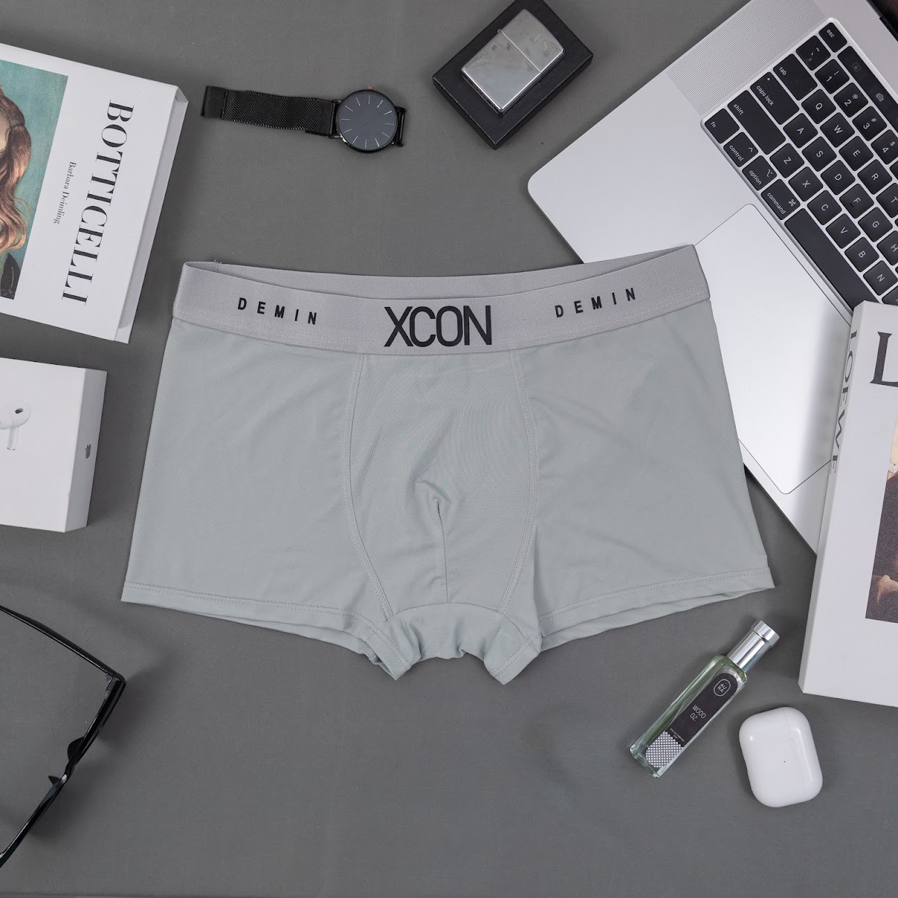 Combo 4 Quần Lót Nam Boxer XCON cao cấp vải thun lạnh cao cấp, Quần Sịp Nam co dãn 4 chiều P1