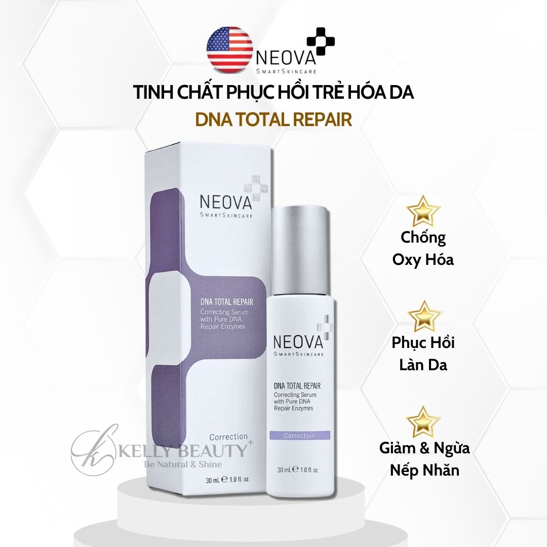 Tinh Chất Phục Hồi Trẻ Hóa Da NEOVA DNA Total Repair Serum | Kelly Beauty