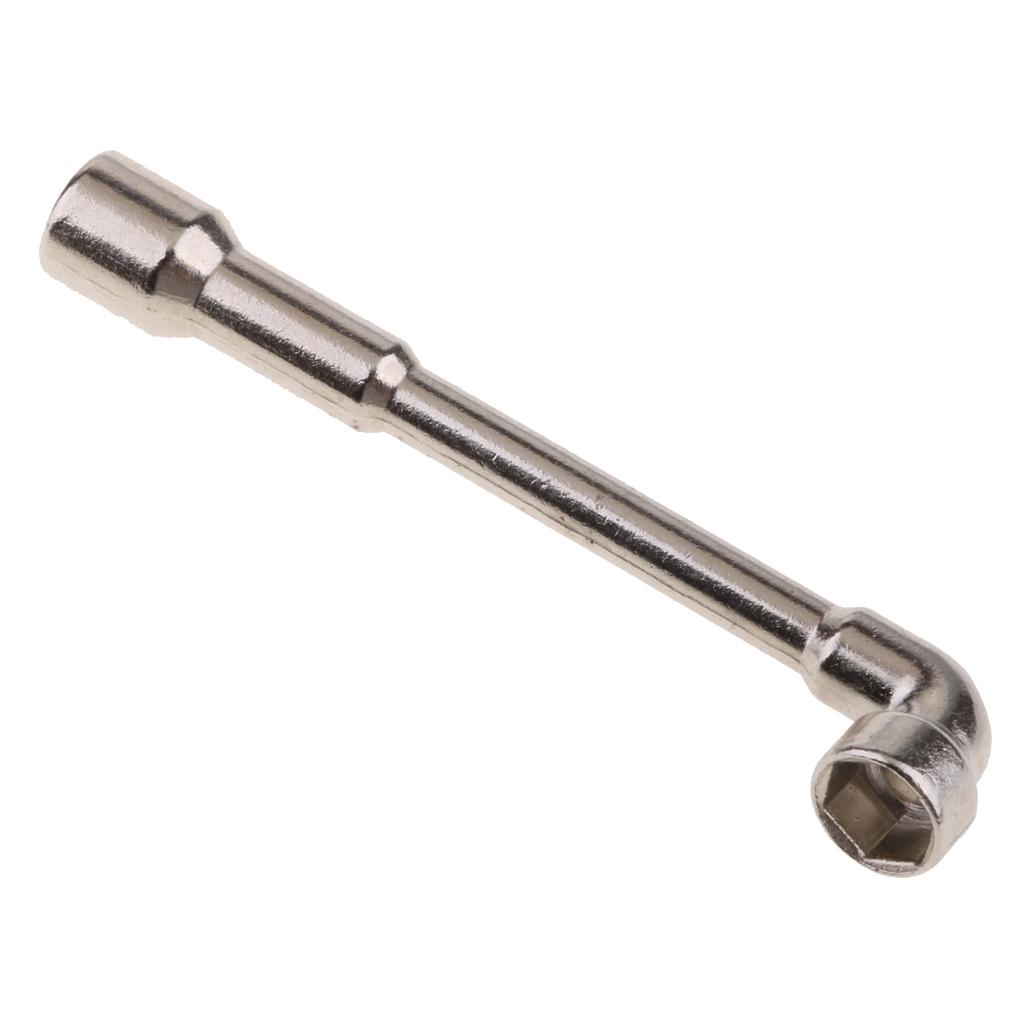 2pcs L Type Pipe Elbow Wrench Double Head Outer Hexagon Sleeves Wrench