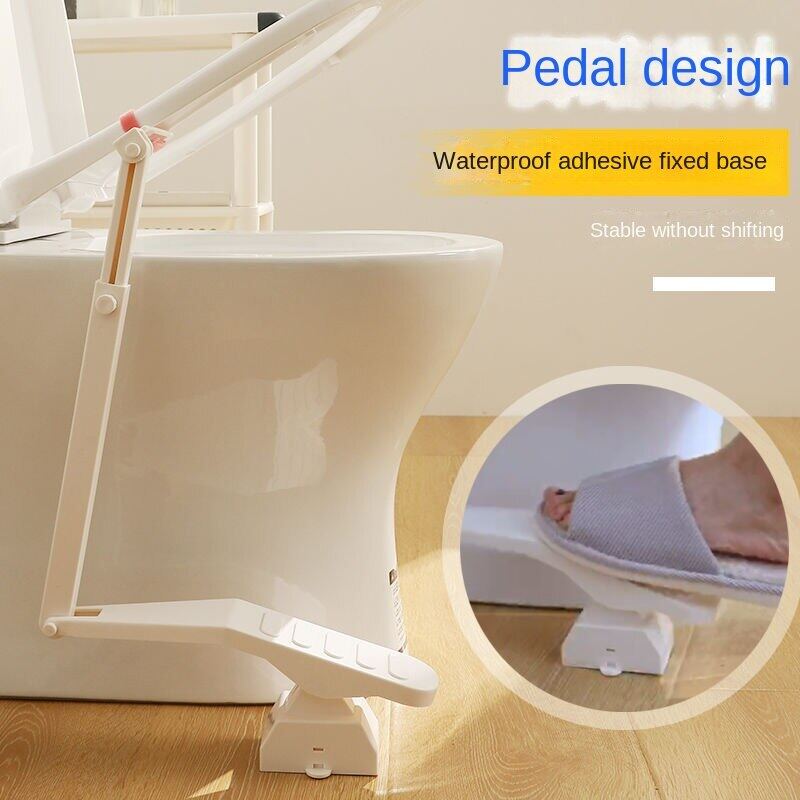 Dụng cụ nâng cắp bồn cầu toilet đạp chân Anti-dirty Foot-operated