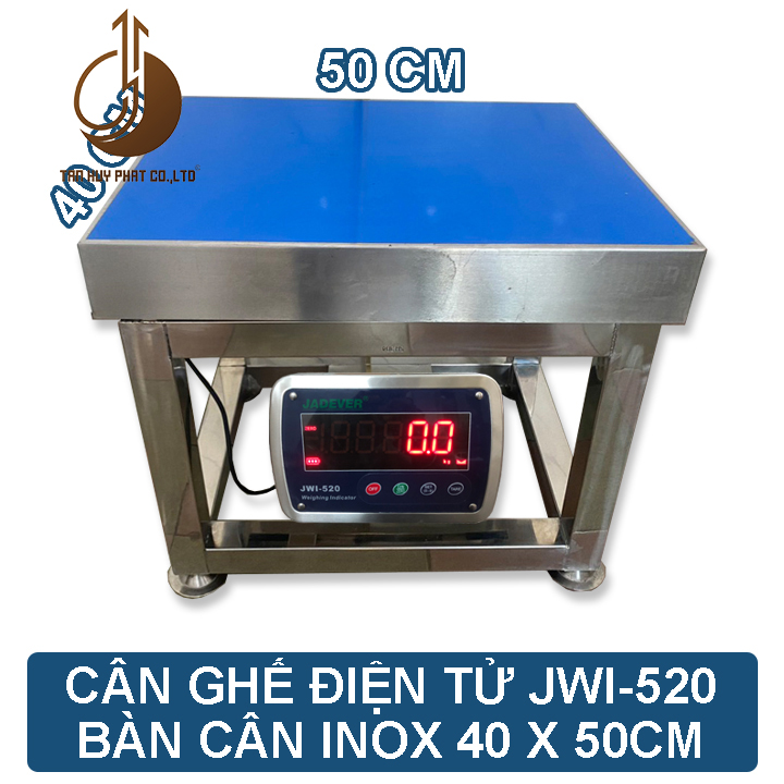 Cân Điện Tử Chống Nước - Mặt Bàn Cân Inox 400x500MM