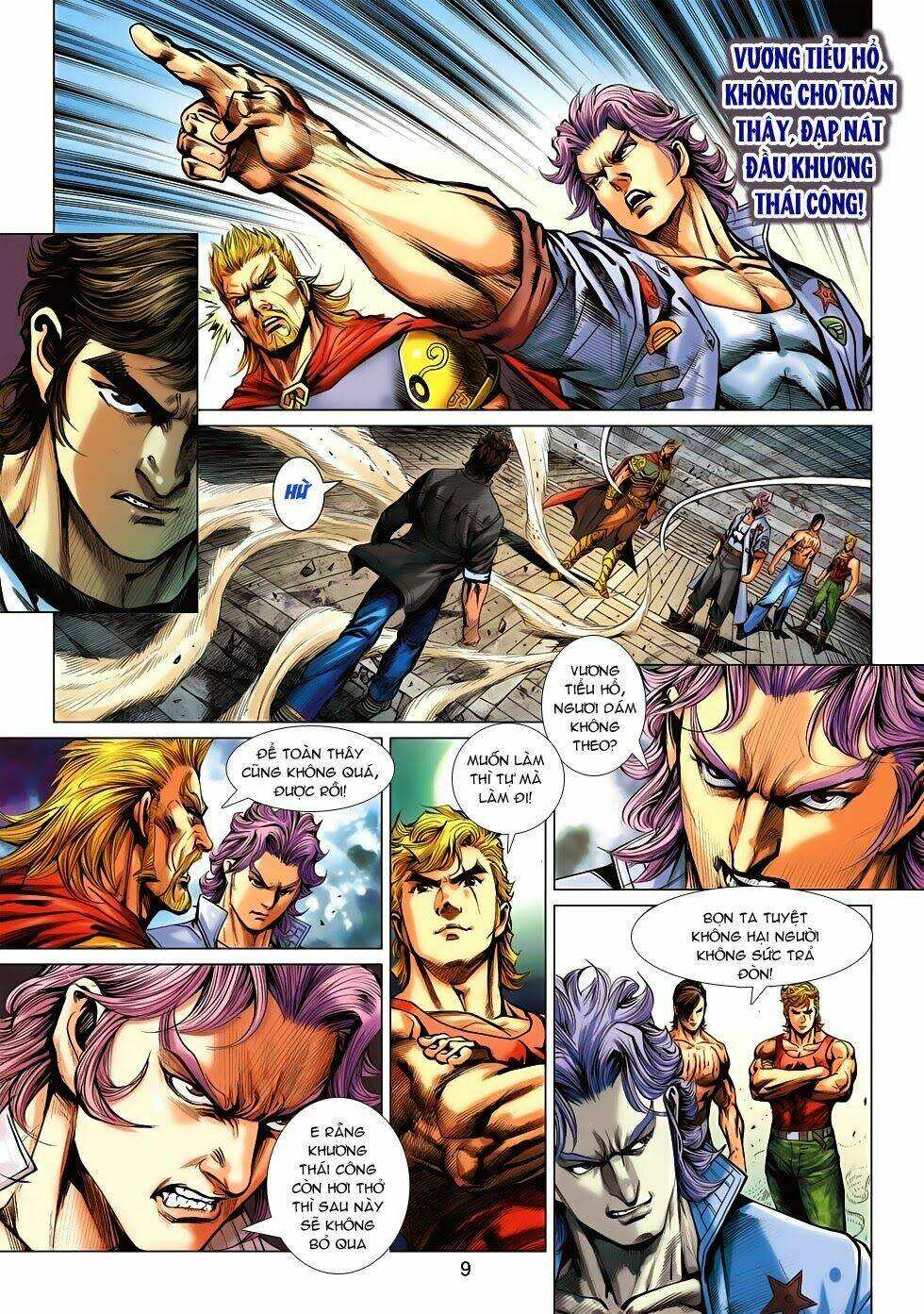 tân tác long hổ môn chapter 554 9