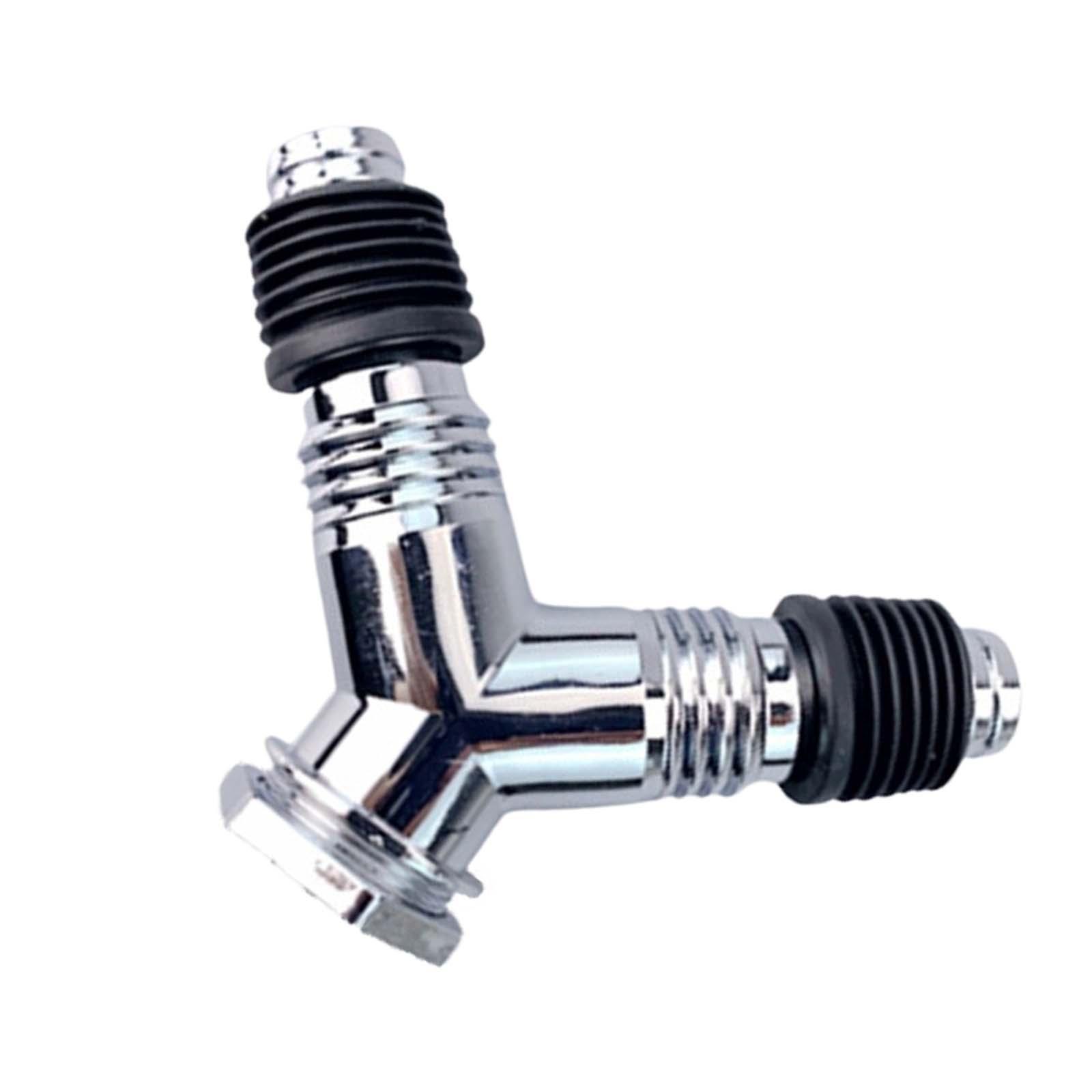 Y Pipe Connector Hose Adapter for Kitchen Washing Machine Bathroom