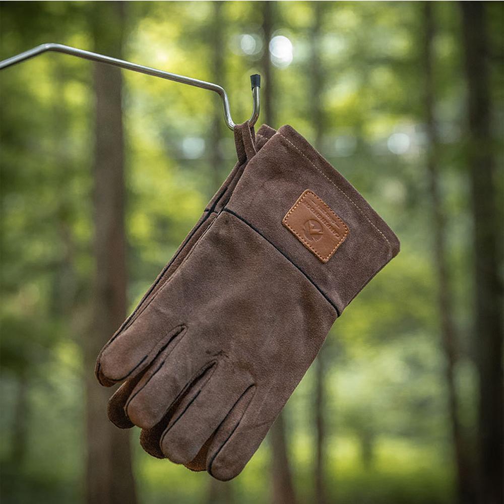 Găng Tay Da Chống Nhiệt Độ Cao Hai Lớp Tháo Rời Thương Hiệu Campingmoon