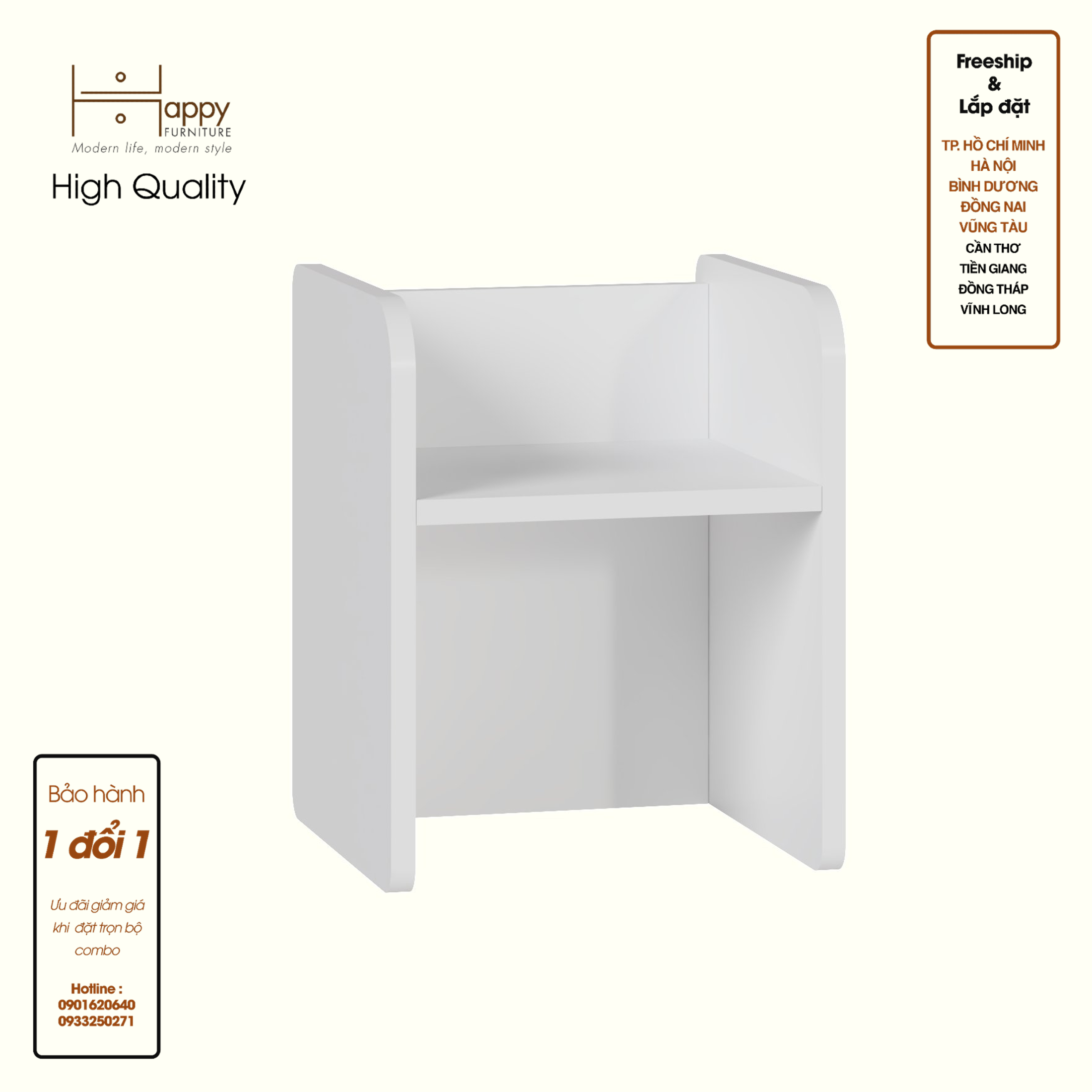 [Happy Home Furniture] KID, Ghế ngồi cho trẻ em, 32cm x 32cm x 40cm ( DxRxC), GHE_001