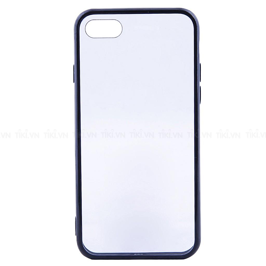 Ốp Lưng Dành Cho iPhone 6/ 6S Viền Silicon Cao Cấp Sang Trọng - Viền Đen