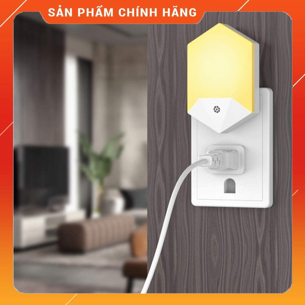 Đèn ngủ cảm ứng led ánh sáng vàng 1W,Đèn ngủ cảm ứng thông minh thiết kế hiện đại,tiết kiệm điện, sang trọng