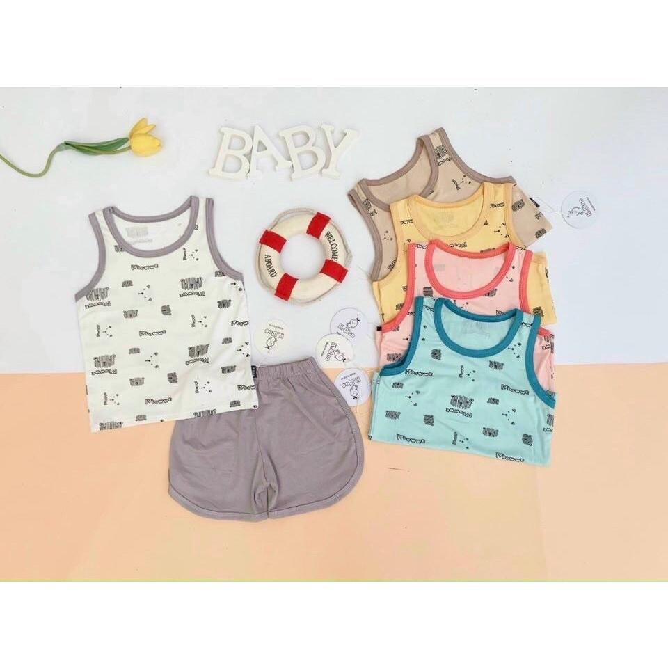 bộ balo thun lạnh kwoon hoa văn màu