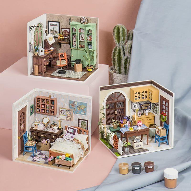 Mô hình gỗ 3D lắp ráp nhà tí Hon Jimmy’s Studio