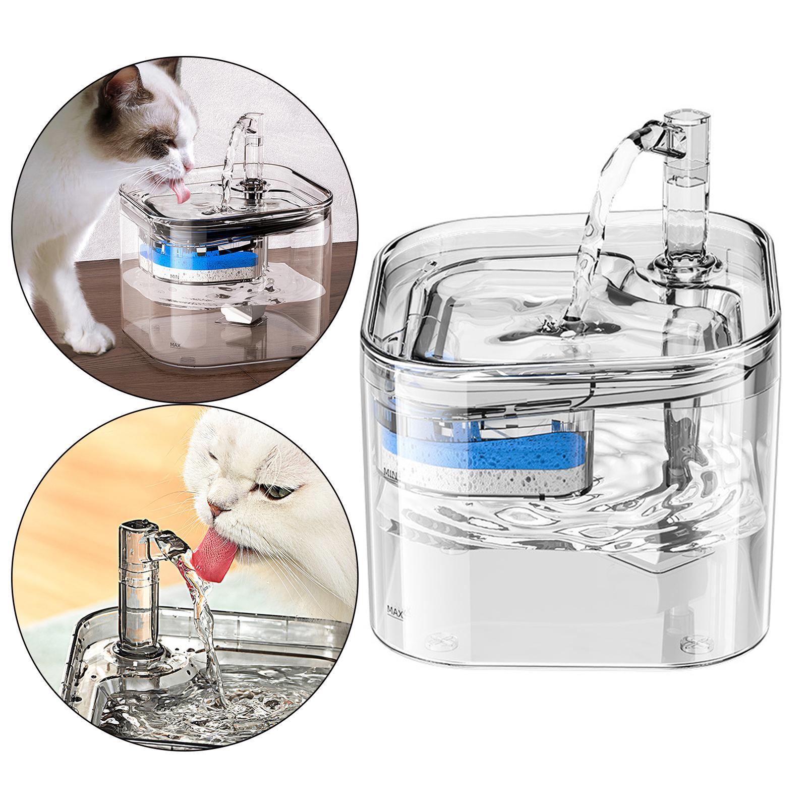 Pet Cat Water Fountain with Filter Dogs Water Dispenser