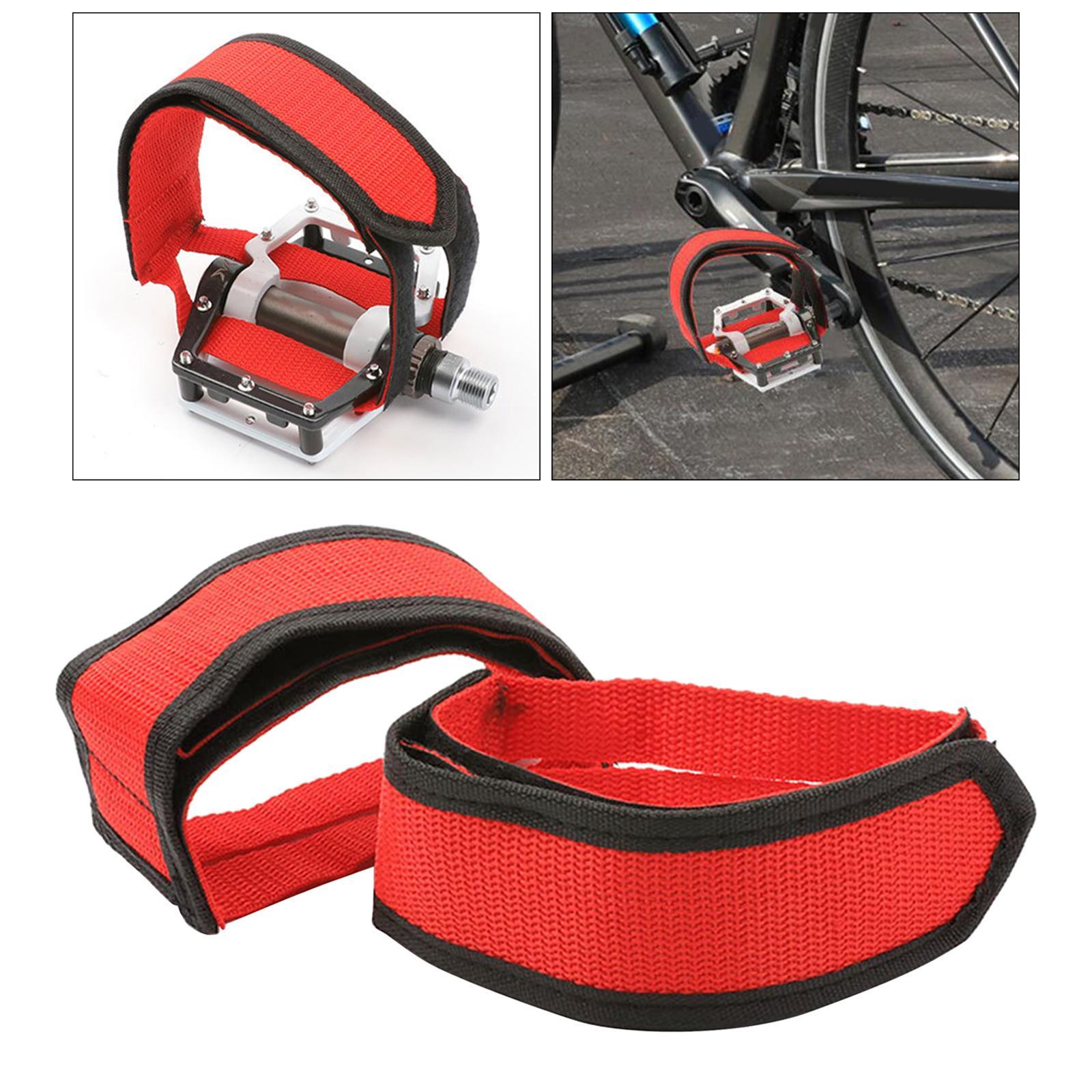 2x Pedal Strap  Fixed  Retention Straps for  Cycling Indoor Adults Kids