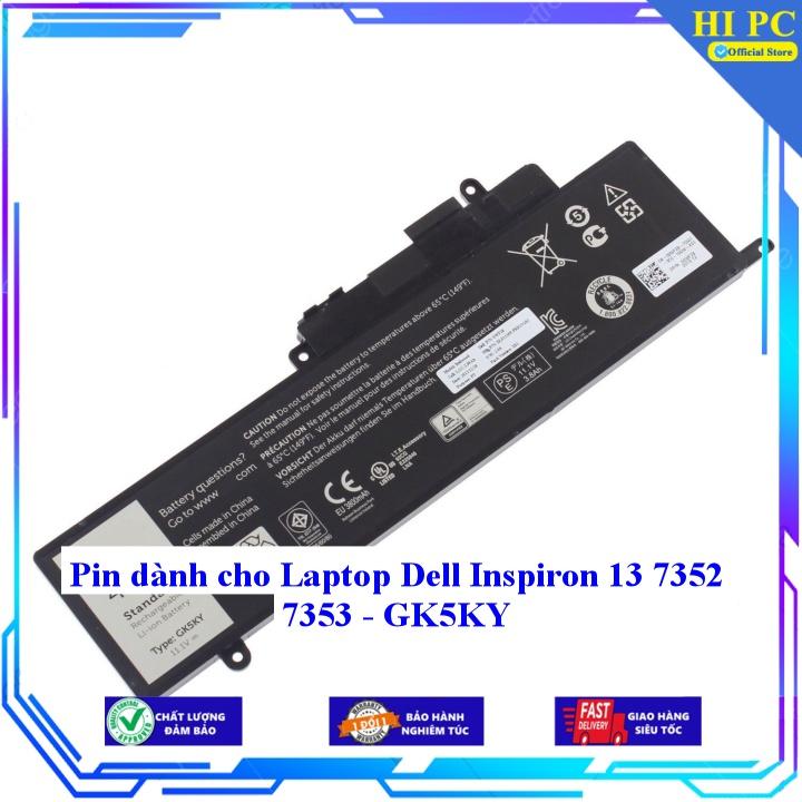 Pin dành cho Laptop Dell Inspiron 13 7352 7353 - GK5KY - Hàng Nhập Khẩu