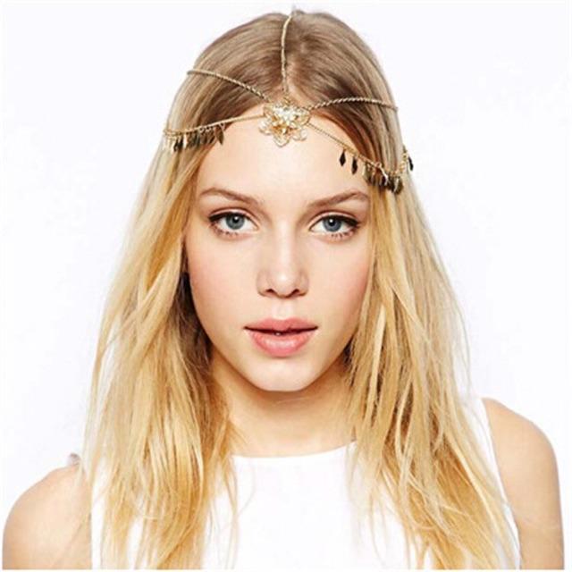 Bờm tóc Vòng đội đầu head chain boho style