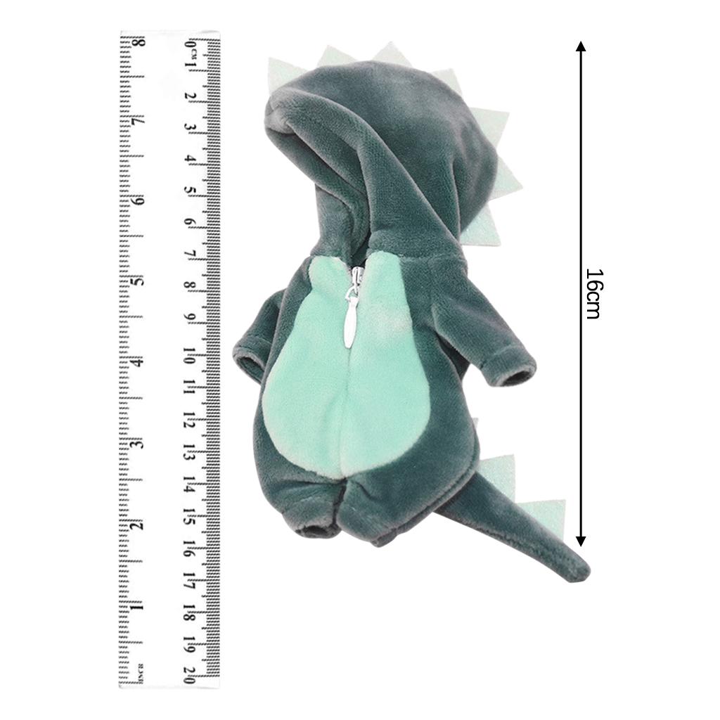 Doll Clothes Jumpsuits Fit for 16CM Doll Accessories 1/12 Clothing Overcoat