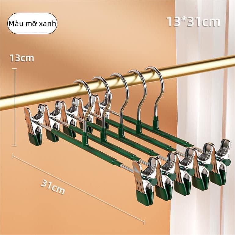 SET 5 MÓC TREO QUẦN ÁO CÓ KẸP SIÊU TIỆN LỢI