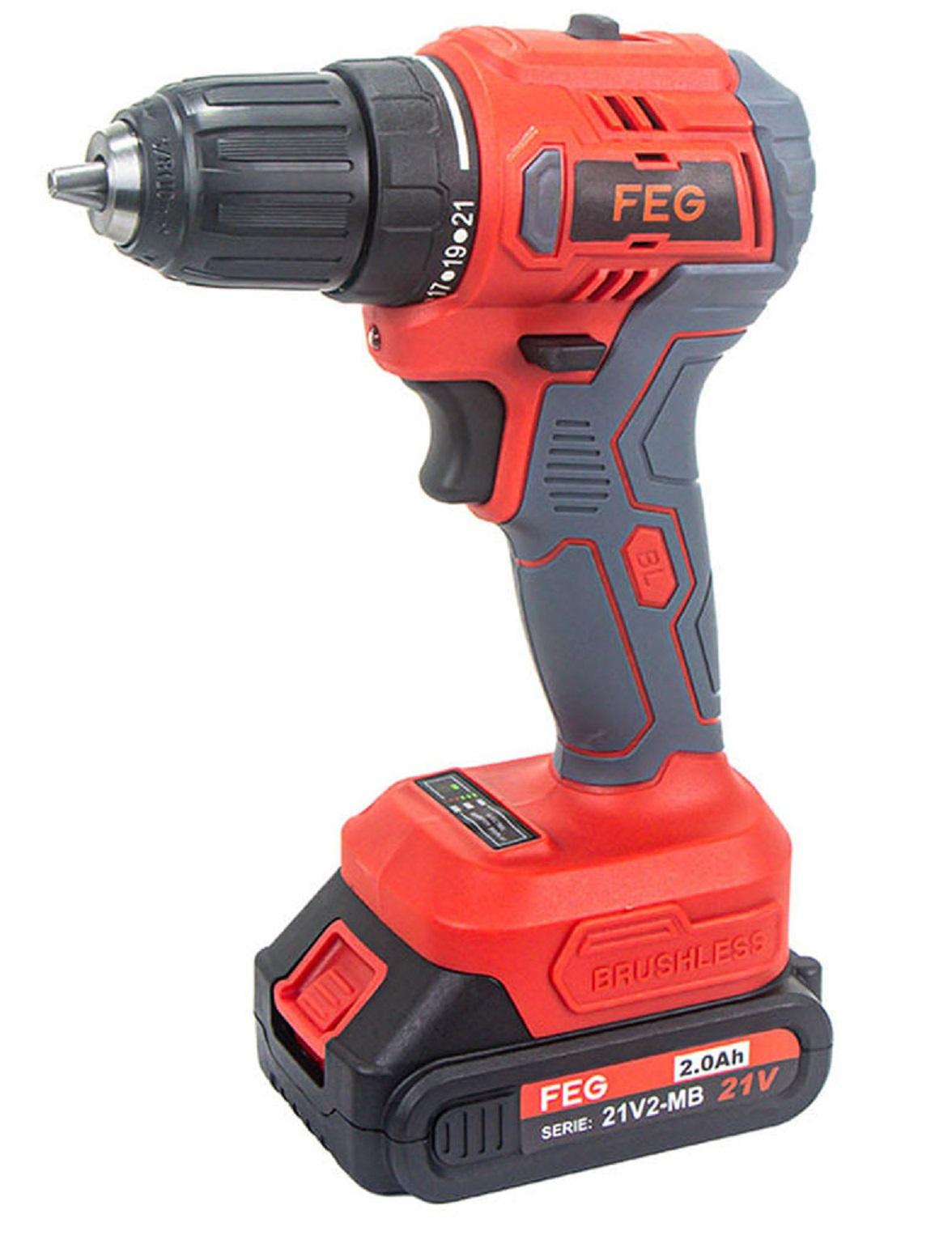 MÁY KHOAN BẮT VÍT DÙNG PIN 21V FEG EG-21DA - HÀNG CHÍNH HÃNG