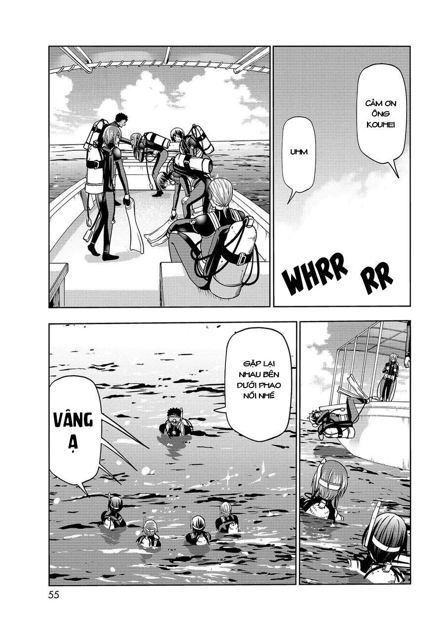 cô gái thích lặn - grand blue chapter 68 17