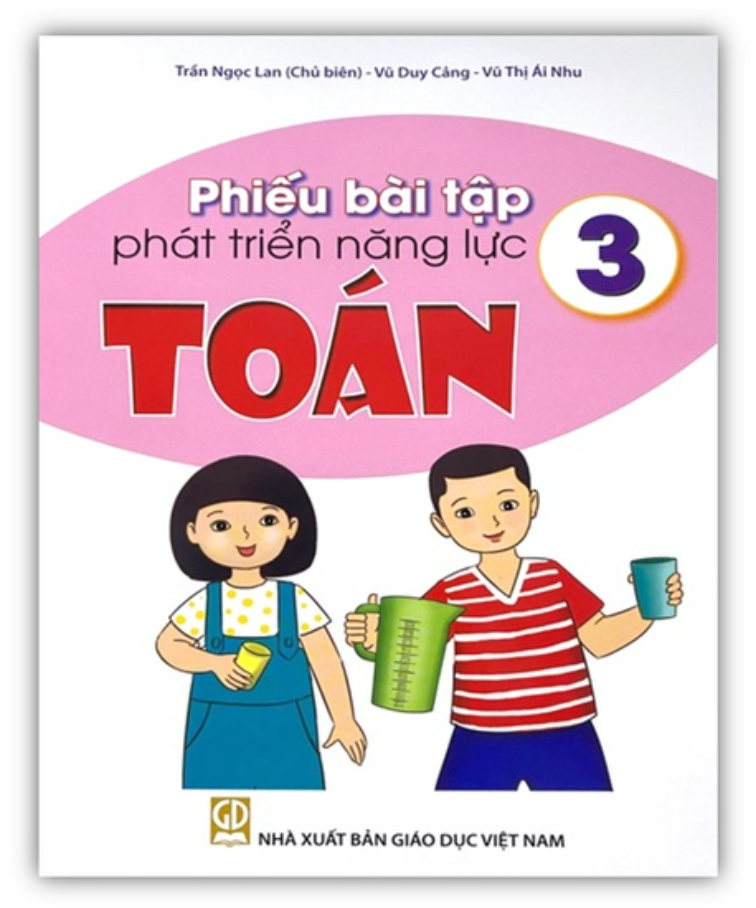 Sách - Phiếu bài tập phát triển năng lực toán 3