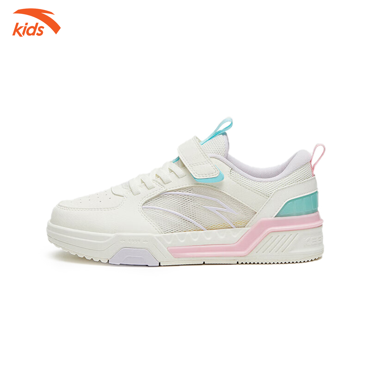 Giày đế bằng thời trang bé gái Anta Kids W322328815