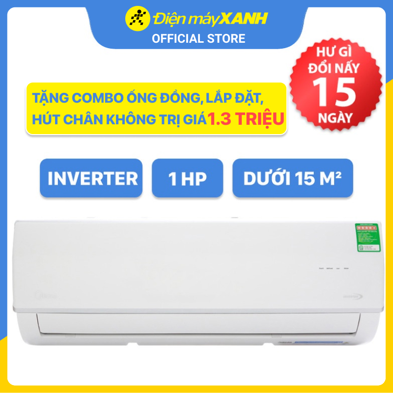 Máy lạnh Midea Inverter 1 HP MSAFA-10CRDN8 - Hàng Chính Hãng (Giao Hàng Toàn Quốc)