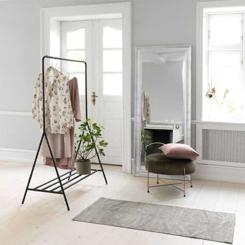 Giá treo quần áo | JYSK Lyngdal | thép | nhiều màu | R110xS55xC155cm
