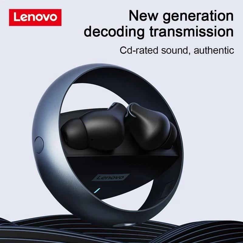 Tai nghe không dây LENOVO LP60 TWS kết nối Bluetooth 5.0 thể thao chống nước độ trễ ít chạm điều khiển mic HD cao cấp-Hàng chính hãng