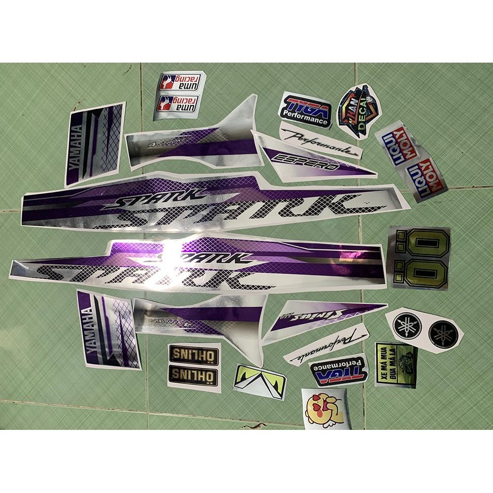 Tem sirius 110 spark tím crom