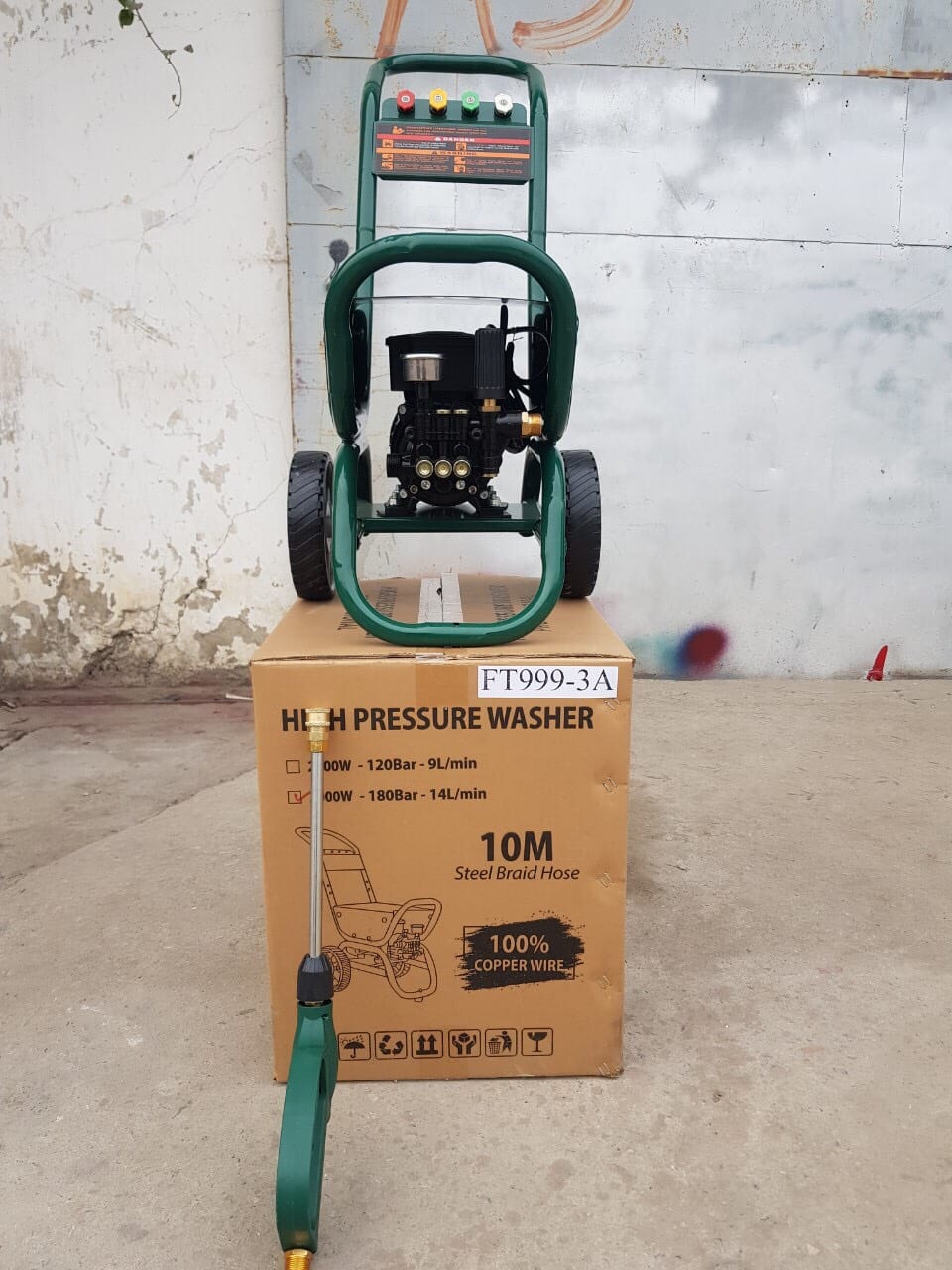 Máy Rửa Xe 3000W Fanton FT999-3A