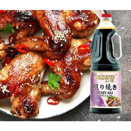 Nướt sốt dùng để phết và làm bóng Teriyaki (Baste &amp; Glaze) 1.8L - Hiệu Yummyto