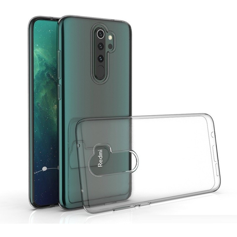 Ốp lưng dẻo silicone trong suốt dành cho Xiaomi Redmi Note 8 Pro