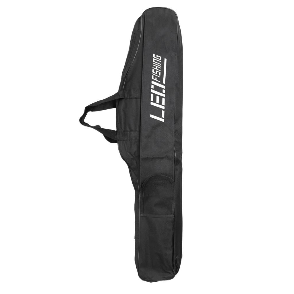 Fishing Rod Case, Portable Folding Fishing Rod Case Fishing Pole Reel Storage Bag Fishing Gears Organizer 100cm/150cm