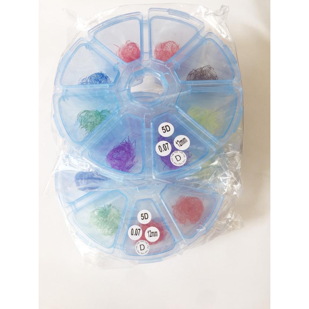 MI FAN 5D MIX MÀU _Dụng Cụ Nối Mi Mr Tuấn