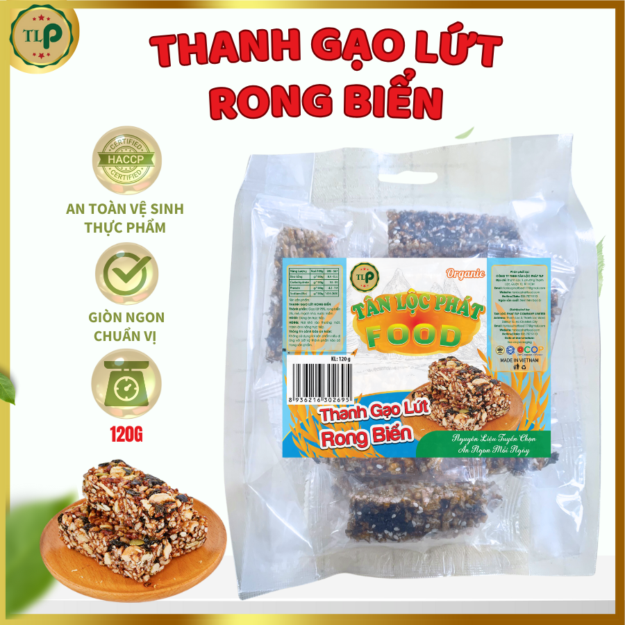 THANH CƠM GẠO LỨT RONG BIỂN TÂN LỘC PHÁT