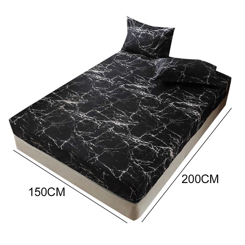 Mới Bọc Nệm Topper Trái Tim-Hình In Trang Bị Bộ Chăn Ga Khăn Trải Bông Tấm Có Thể Điều Chỉnh Dây Thun Co Giãn Cho Giường Đơn Tờ