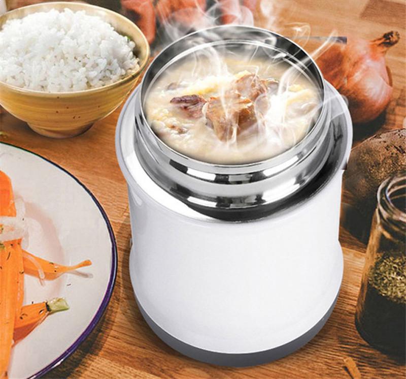 450ml chân không cách nhiệt bằng thép không gỉ hộp ăn trưa leakproof chứa