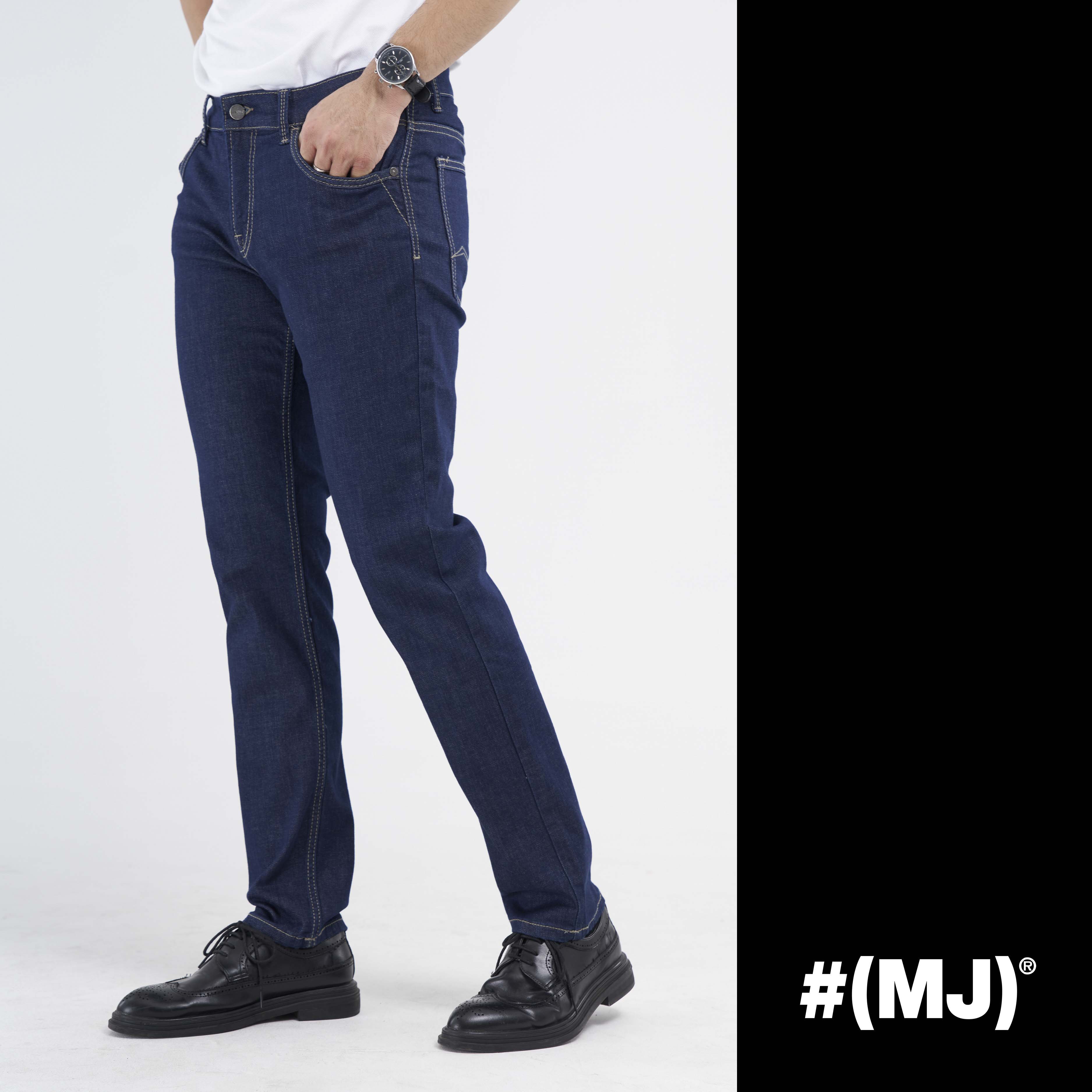 Quần nam jeans dáng suông thanh lịch MESSI jeans MJE0061