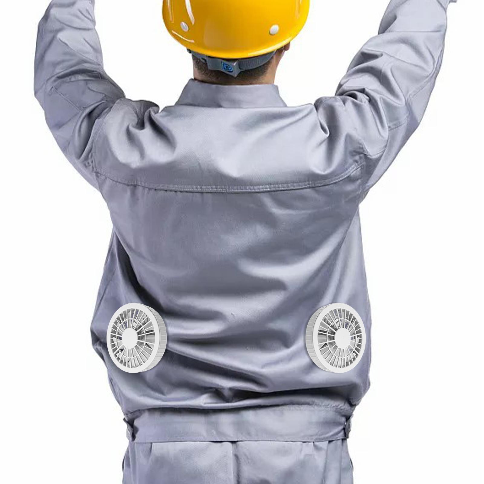 Cool Vest Fan Work Clothes Air Conditioner Cooling Fan for Welder Worker Construction Site