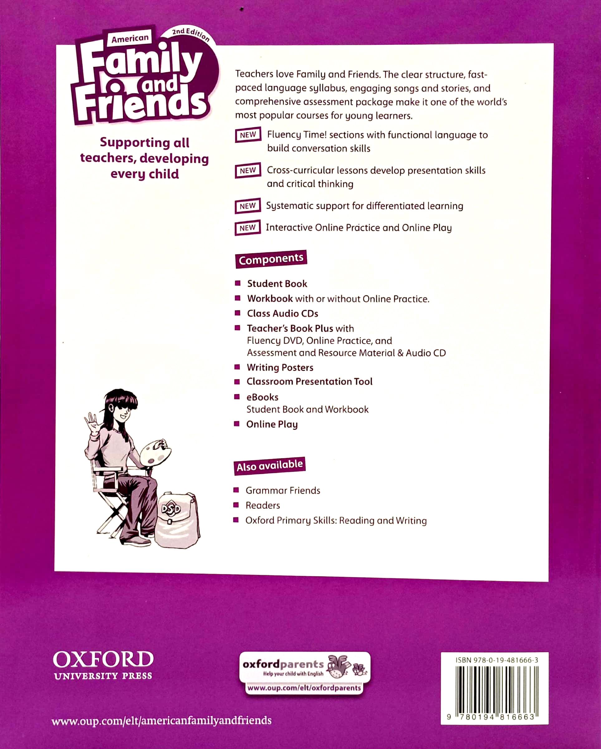 American Family And Friends Level 5: Workbook With Online Practice - 2nd Edition