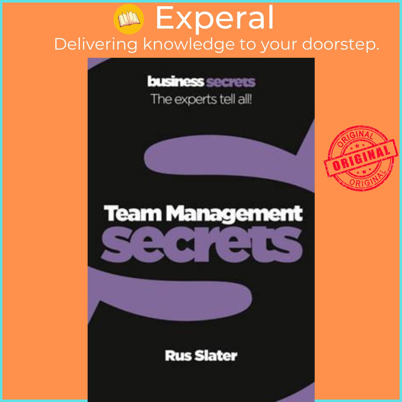 Sách - Team Management (Collins Business Secrets) by Rus Slater (UK edition, paperback)